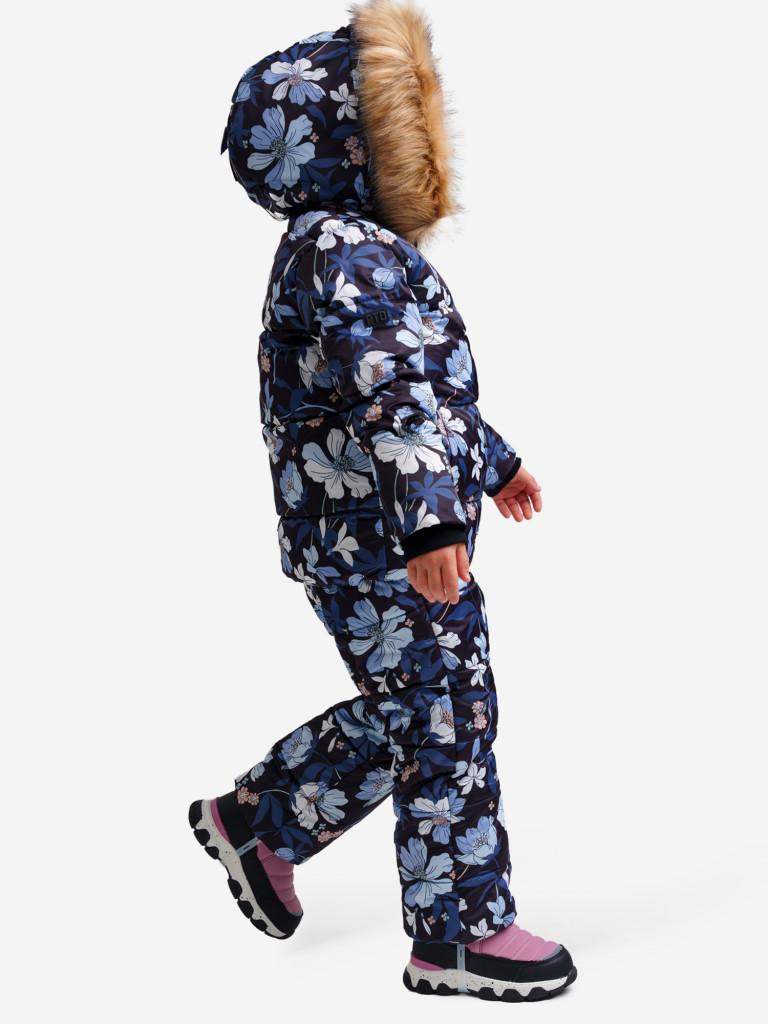 Комплект зимний для девочек: куртка, полукомбинезон PlayToday