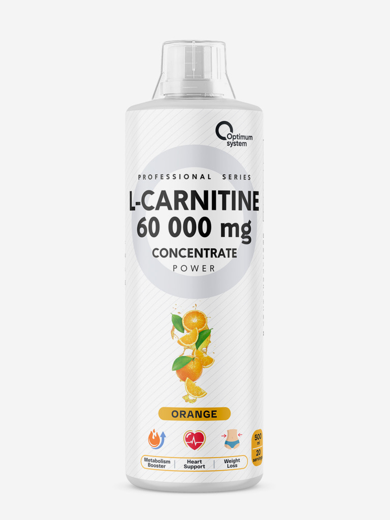 Л-карнитин Optimum System "Апельсин", 500 мл