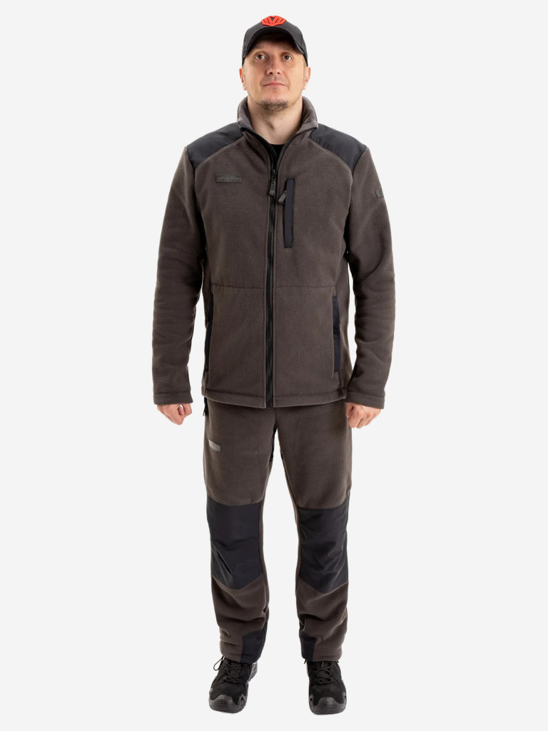 Брюки флисовые мужские для охоты и рыбалки MAGNUM GEAR MARAL графит