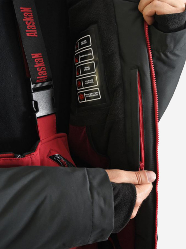 Костюм зимний Alaskan APACHE (куртка+полукомбинезон) для рыбалки и охоты