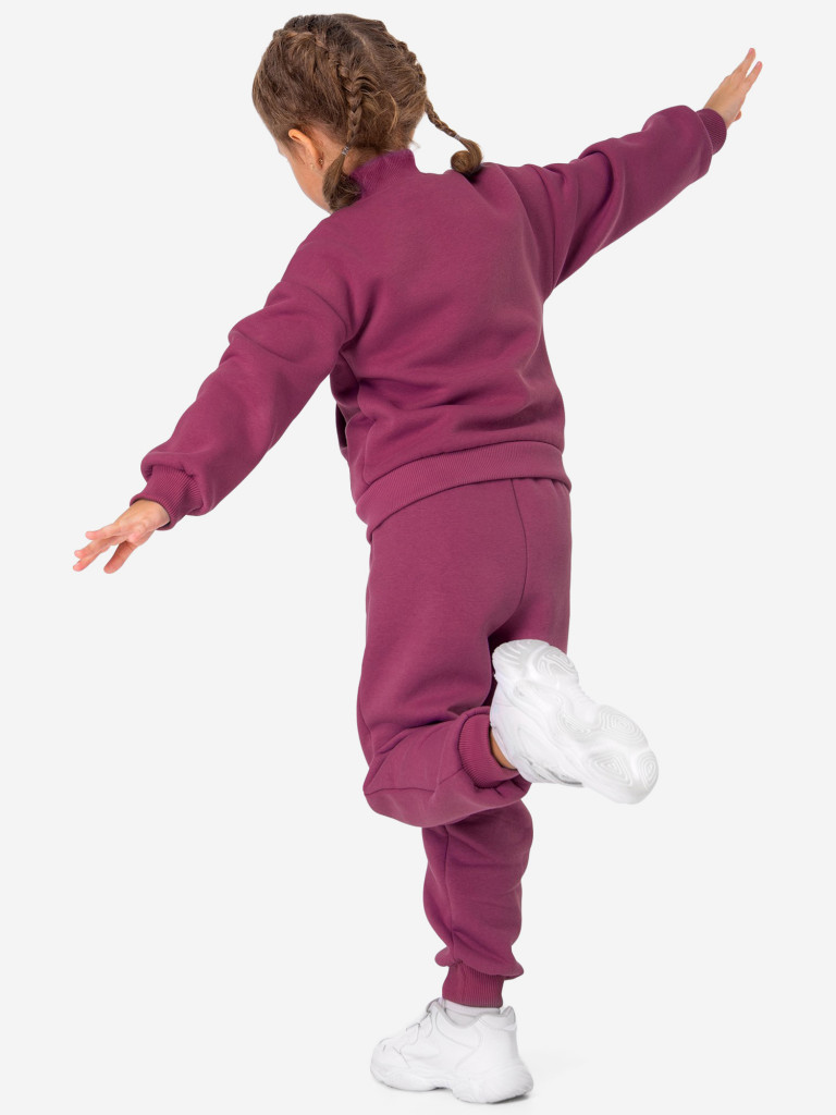 Костюм спортивный для девочек теплый с начесом Happyfox