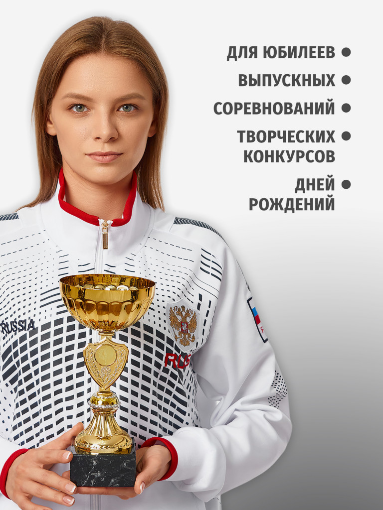 Кубок спортивный для награждения победителей 24.5 см