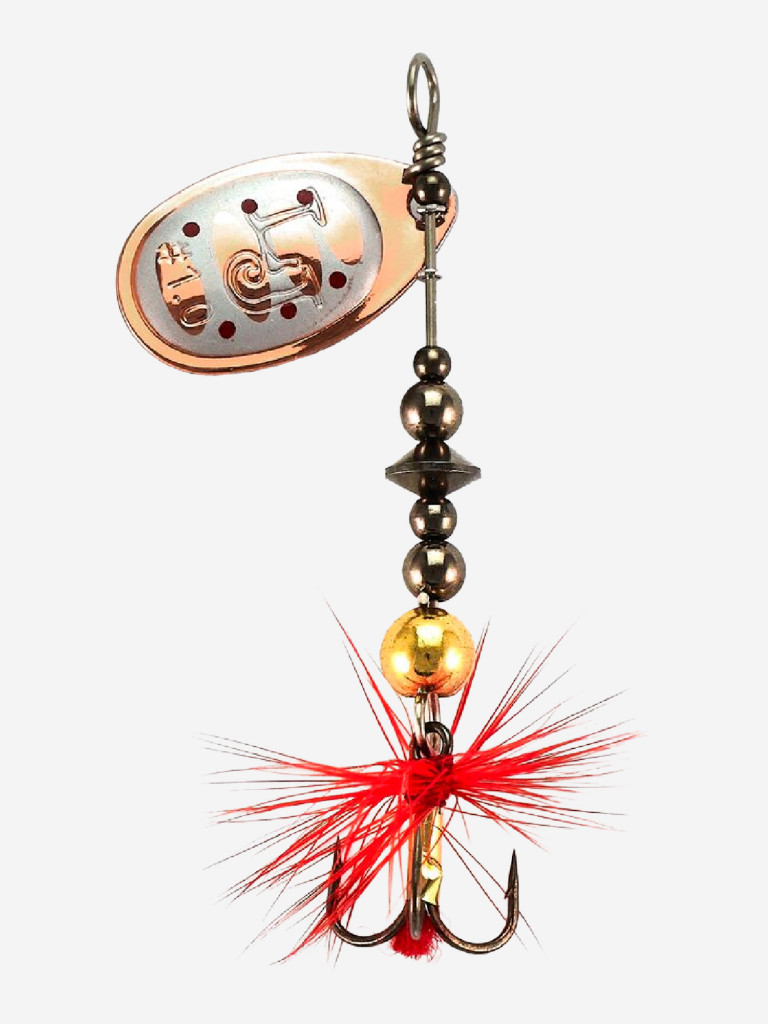 Блесна вращающаяся Lucky John BONNIE BLADE 1, вертушка LJBB01-007 в блистере, вес 3,5 г