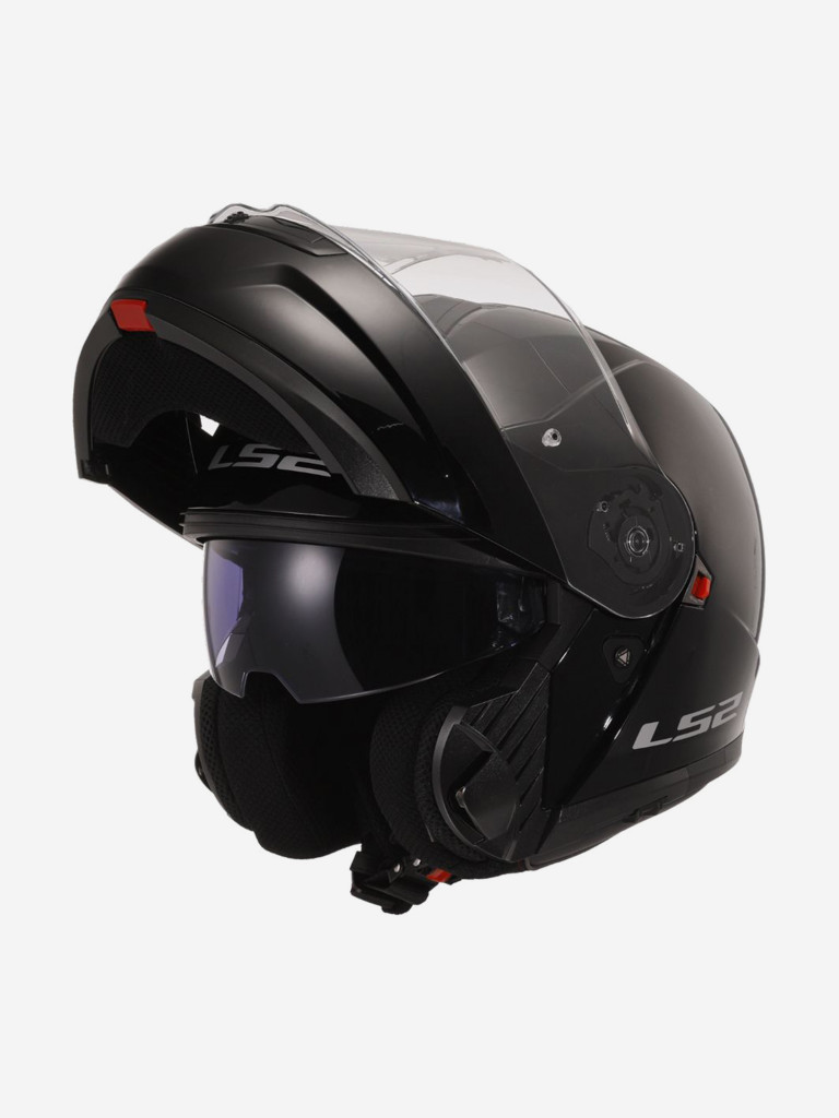 Мотошлем LS2 FF908 STROBE II Solid (глянцевый черный, GLOSS BLACK)