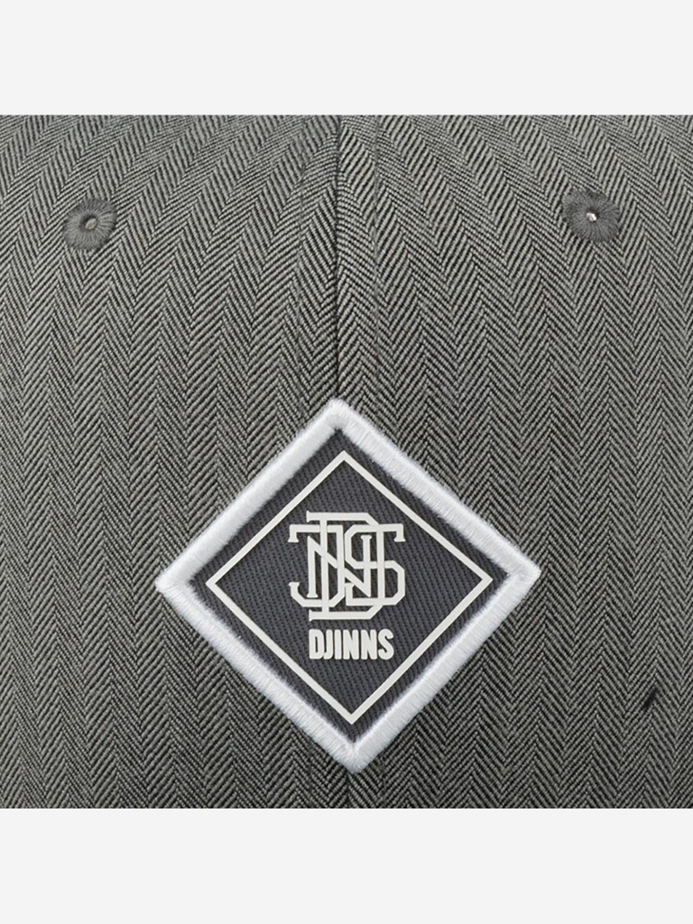 Бейсболка с прямым козырьком DJINNS 6P SB Fine Herringbone