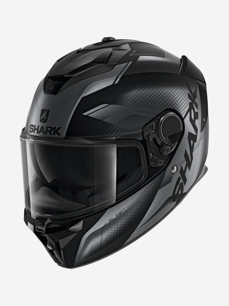 Мотошлем интеграл SHARK SPARTAN GT ELGEN BCL. MICR. MAT Black/Grey