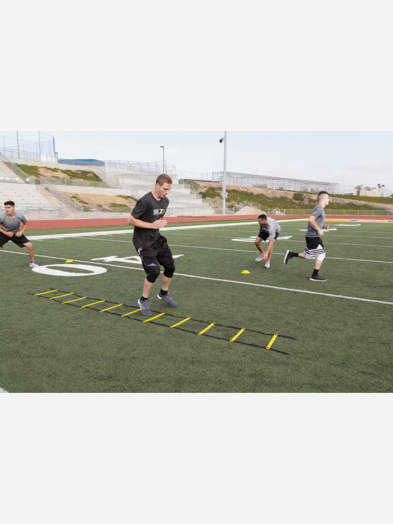 Лестница веревочная координационная SKLZ QUICK LADDER 4,5 м, дорожка с фиксацией перекладин