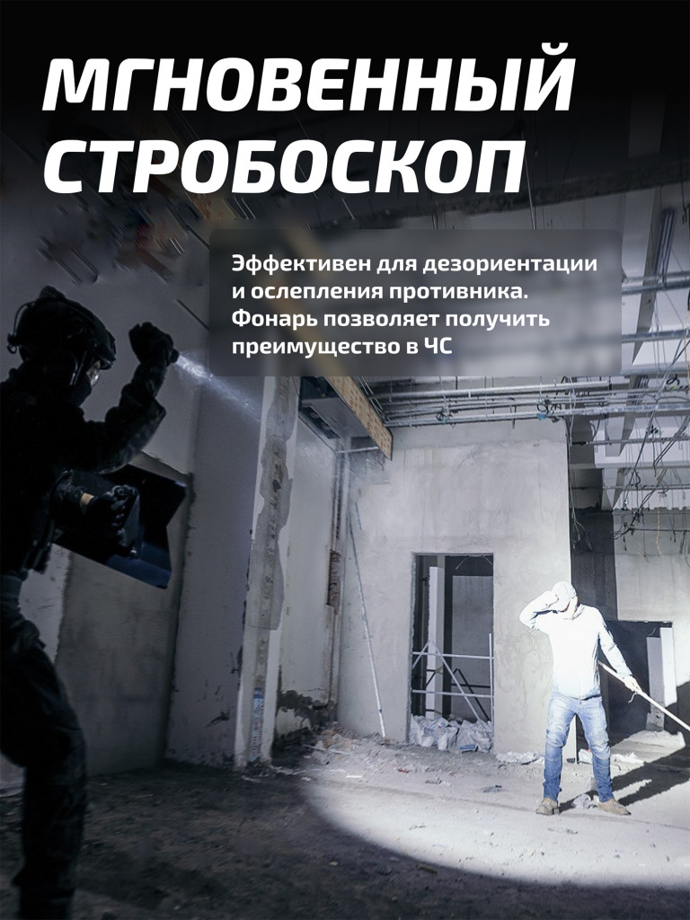 Фонарь Fenix тактический TK21R светло-серый хаки