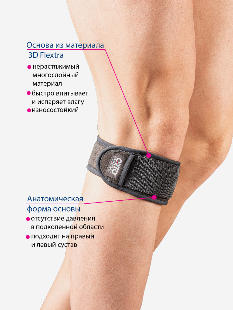 Бандаж на коленный сустав ORTO Professional BCK 230
