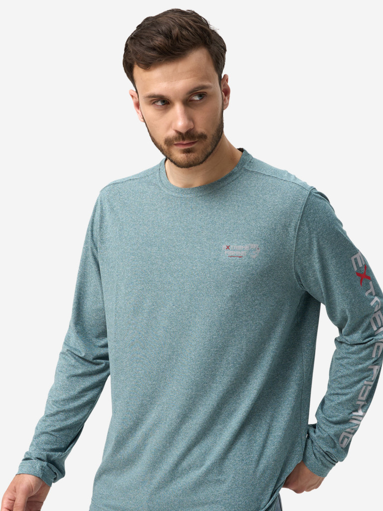 Лонгслив мужской Extreme Fishing PSS-G301 с защитой от солнца UPF50+ для рыбалки