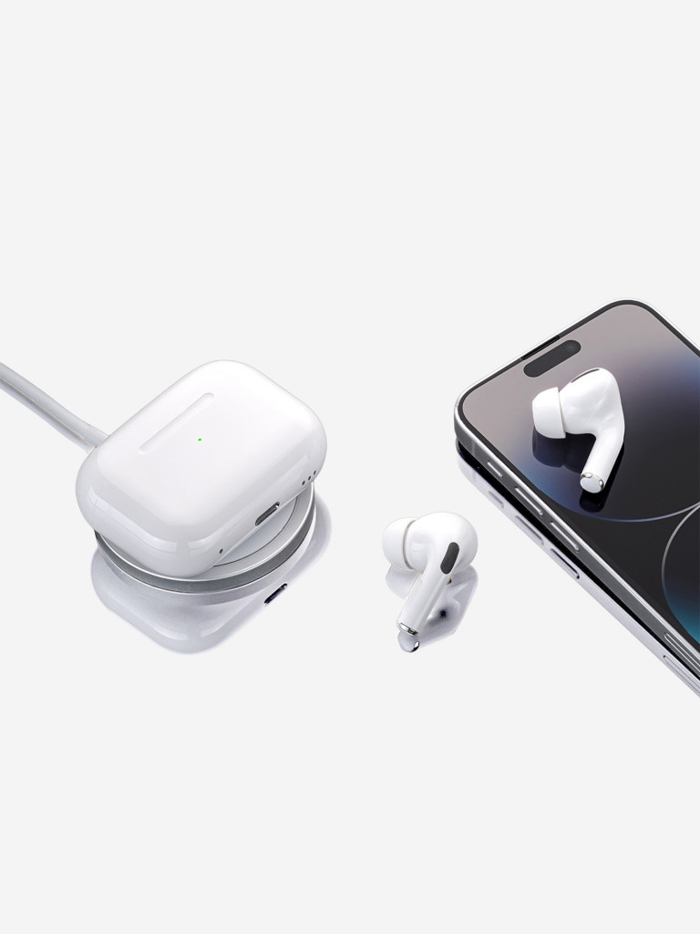 Беспроводные наушники с микрофоном Air Pro 2, TWS, bluetooth 5.3, 300 мАч, Qi