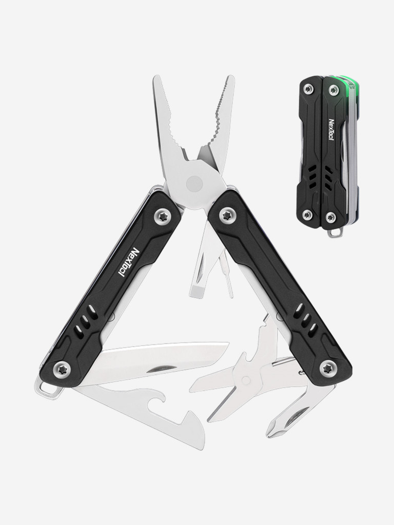 Мультитул Nextool Mini Sailor S11, черный