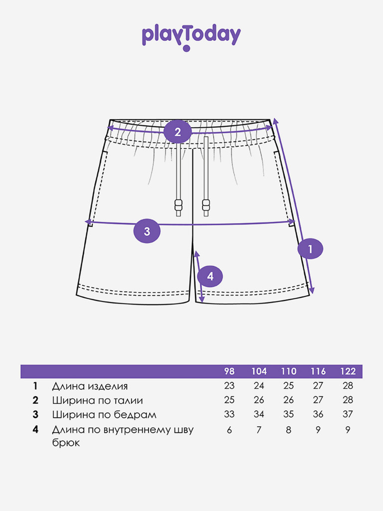 Шорты плавательные для мальчика PlayToday