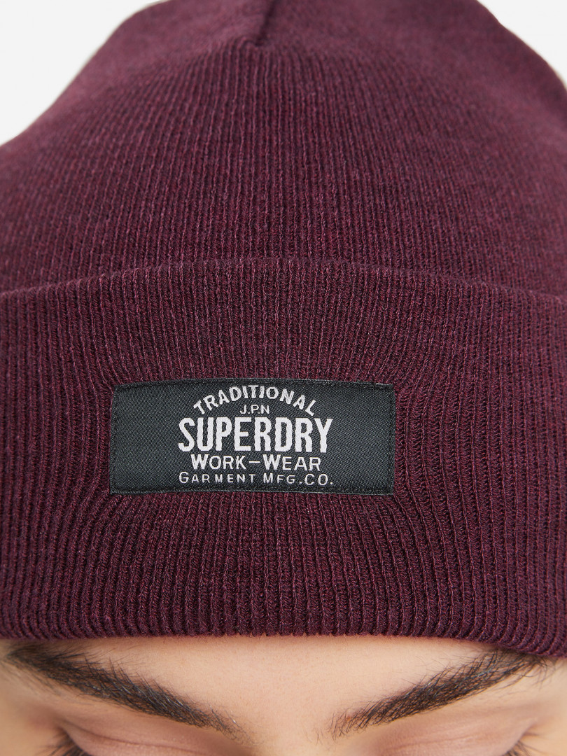 фото Шапка superdry, красный