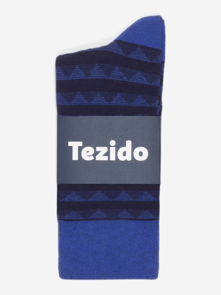 Стильные мужские носки Tezido полосками