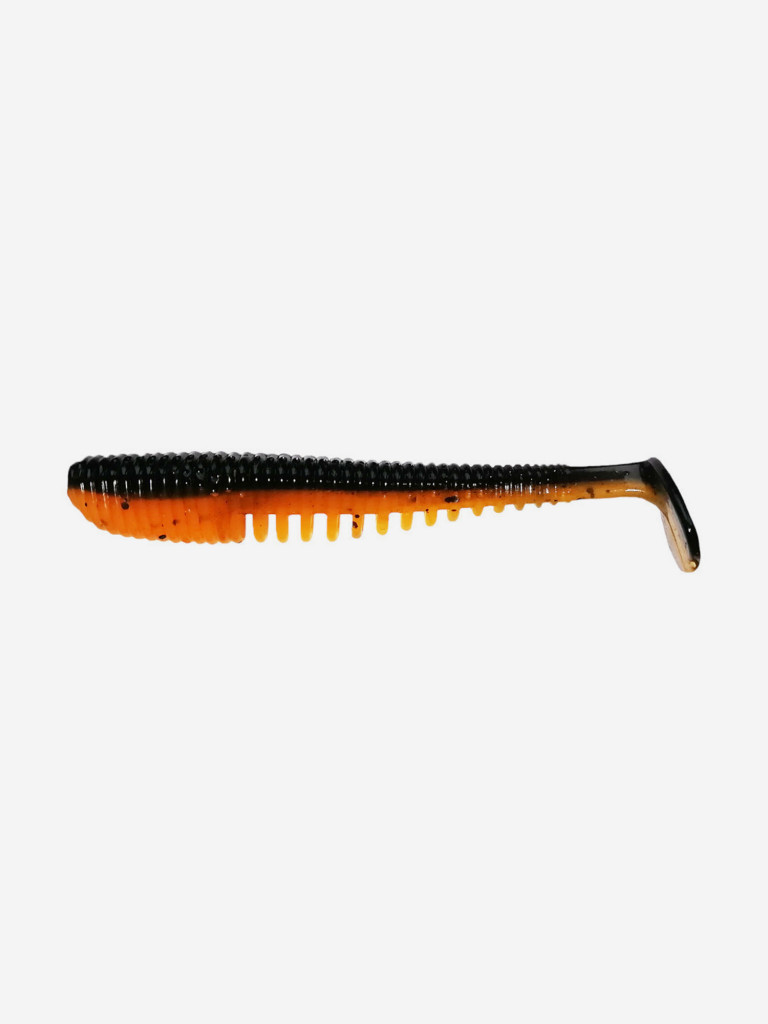 Виброхвост SANSAN VIBRO BRUNA 85, Col. 28 BLACK ORANGE SABBAT