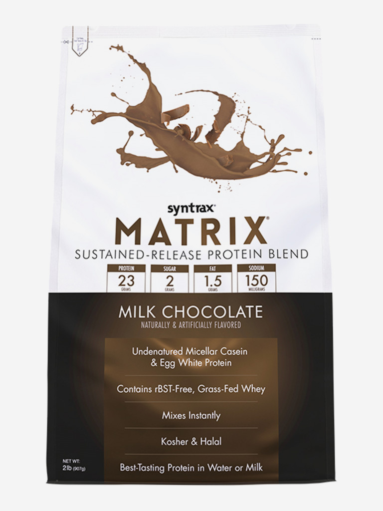 Протеин Syntrax Matrix, 907 г, Молочный шоколад