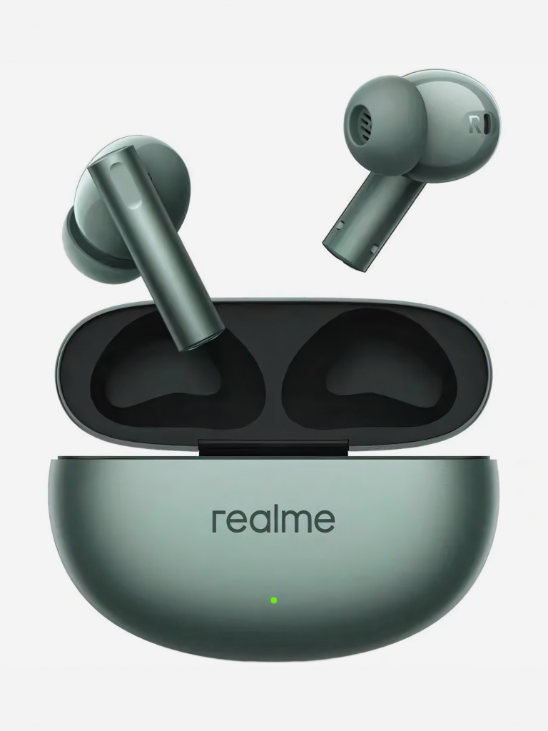 Беспроводные наушники realme Buds Air 6 RMA2402, зеленые, EU