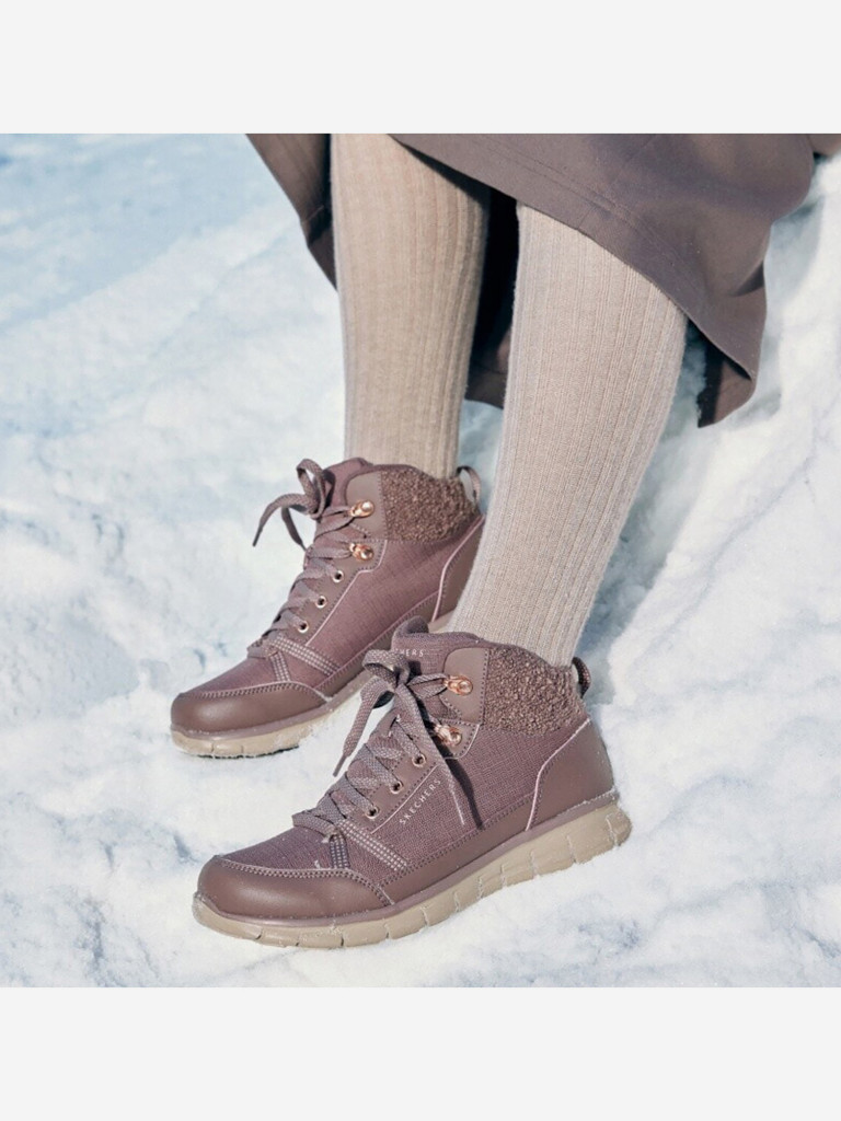 Ботинки женские Skechers Modern Comfort Mesh Thermal Snow Boots