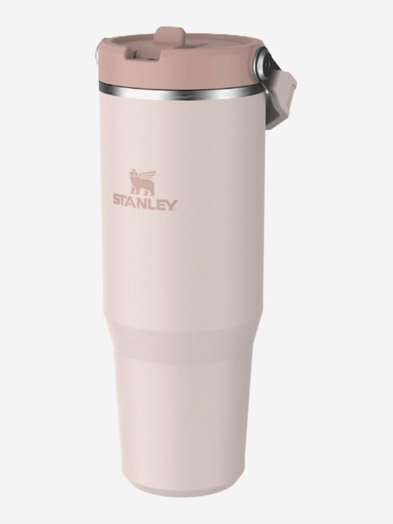 Термокружка Stanley IceFlow Flip Straw 2.0 Tumbler, 890 мл, розовая