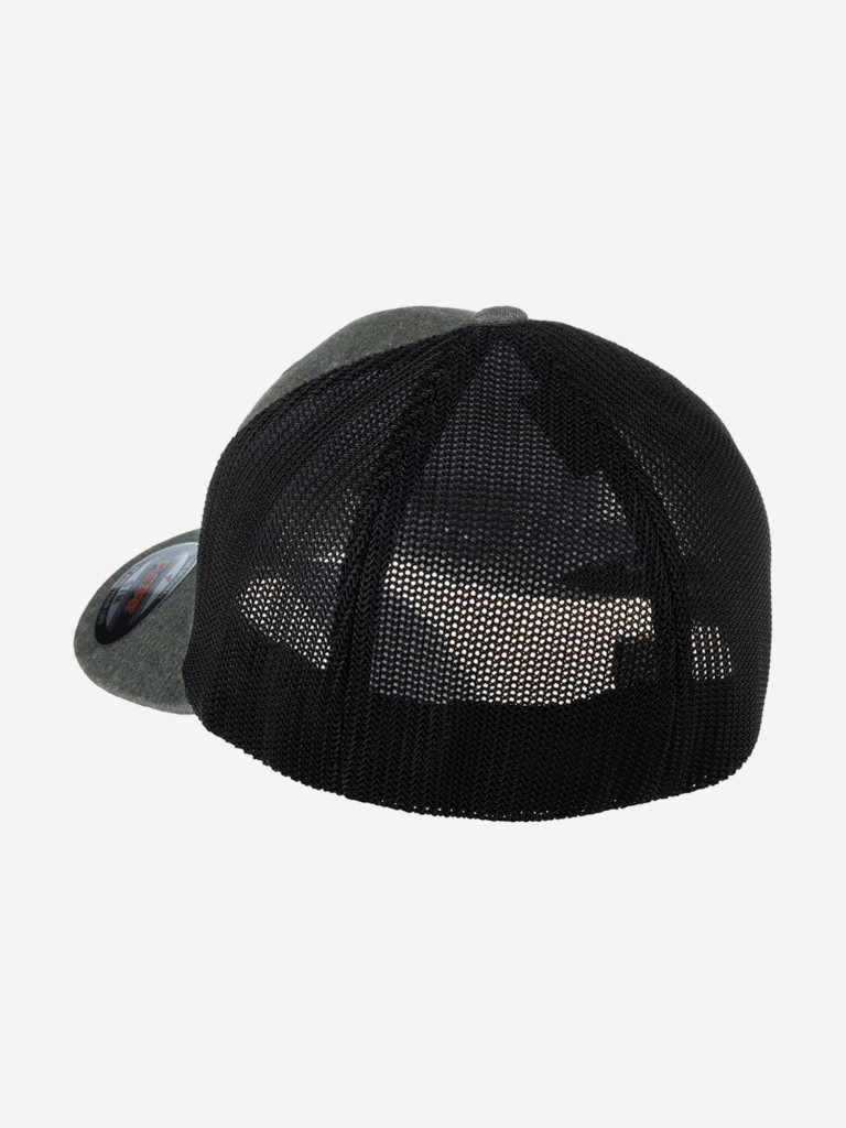 Бейсболка с сеточкой FLEXFIT 6511M (серый)