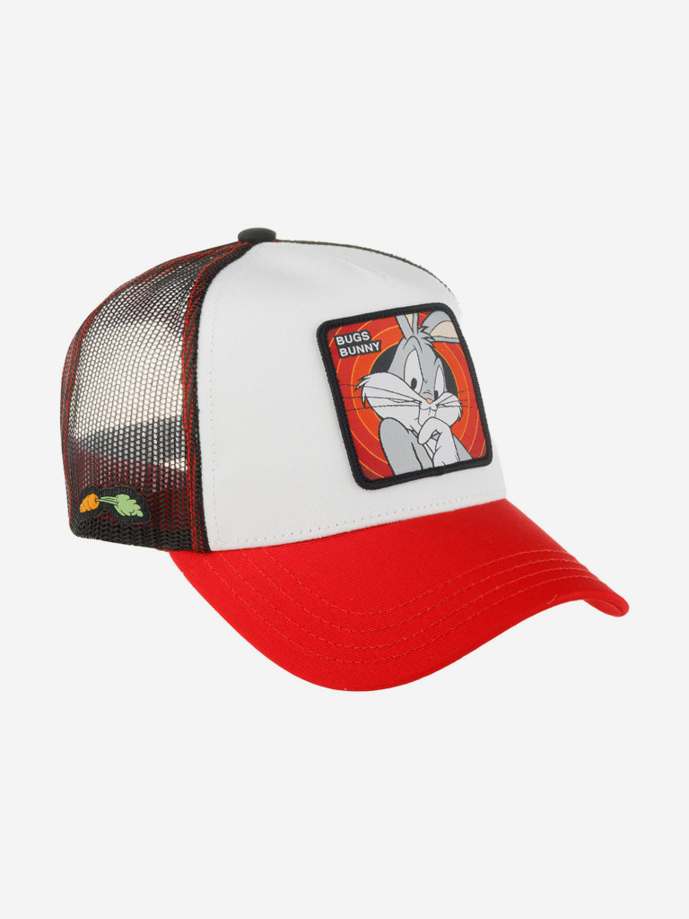 Бейсболка с сеточкой CAPSLAB CL/LOO8/1/CT/BUG1 Looney Tunes Bugs Bunny (красный)