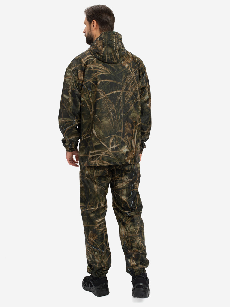 Костюм-дождевик мужской Huntsman ВВЗ Шторм для рыбалки и охоты, ткань таффета PVC 20000 мм вод.ст.