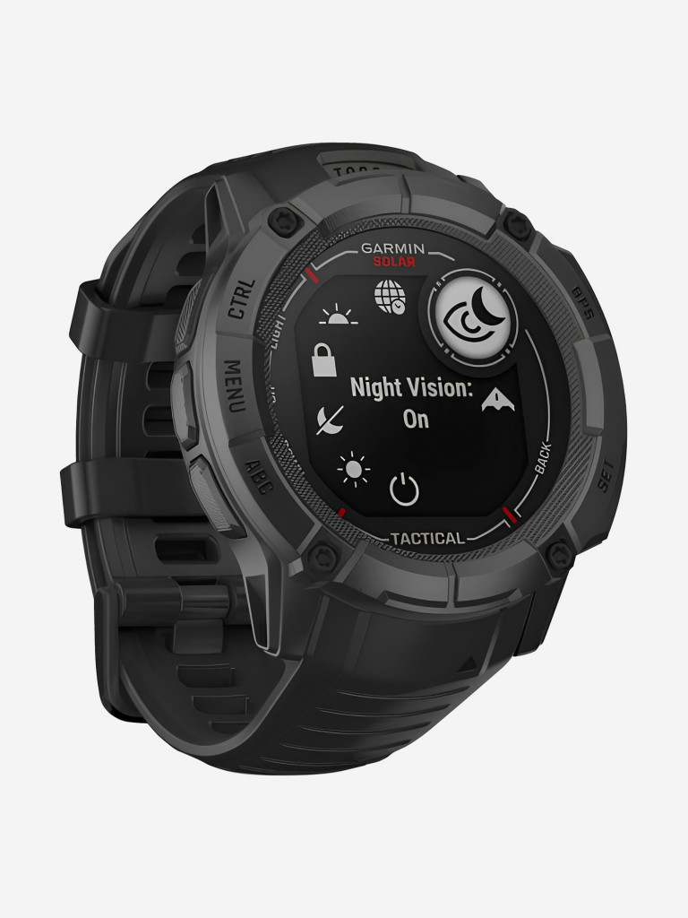 Спортивные часы Garmin Instinct 2X Solar Tactical Edition Black