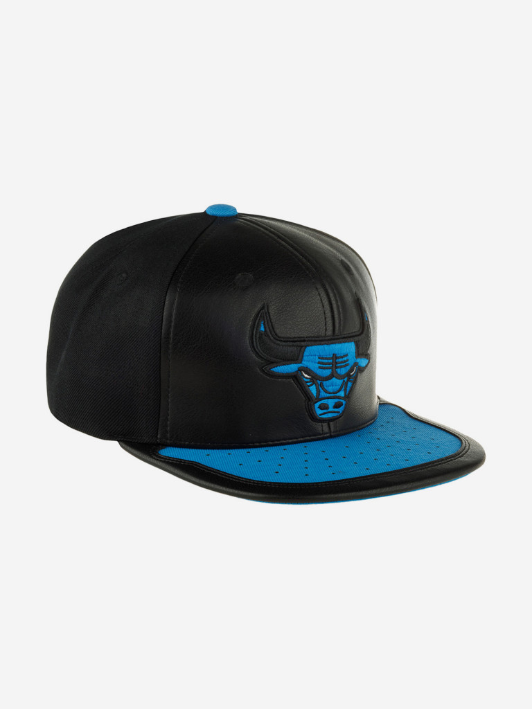 Бейсболка с прямым козырьком MITCHELL NESS 6HSSMM19224-CBUBKRY Chicago Bulls NBA (черный)