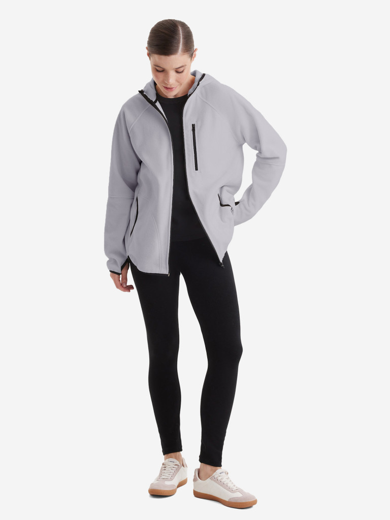Толстовка женская с капюшоном oversize PointHit флисовая кофта