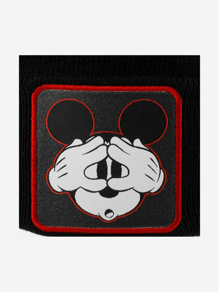 Шапка с отворотом CAPSLAB CL/DIS/1/BON/TMI1 Disney Mickey Mouse (черный)