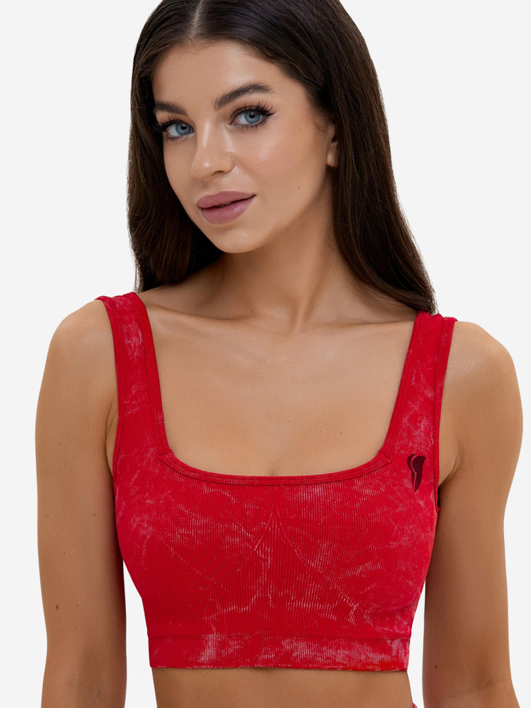 Спортивный топ Bona Fide Marble Top "Red"