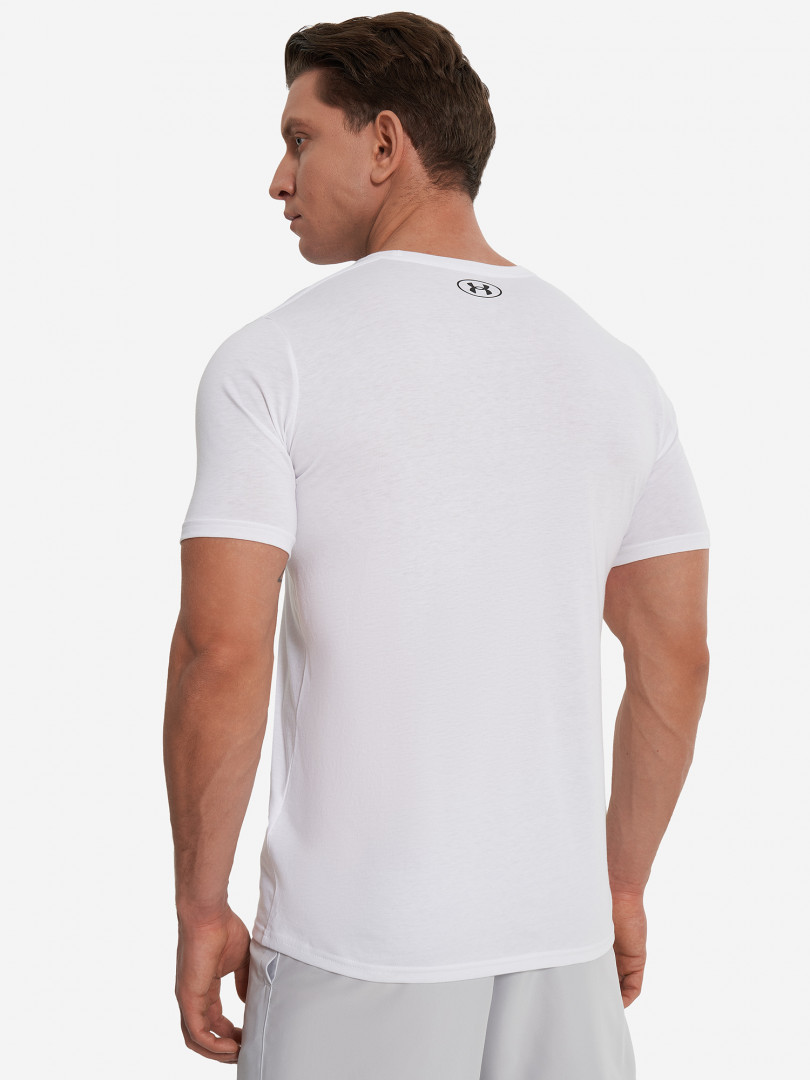 Футболка мужская Under Armour 25387450299 Белый, размер 48, 50,52, 54,46, 48,50, 52, фото 3