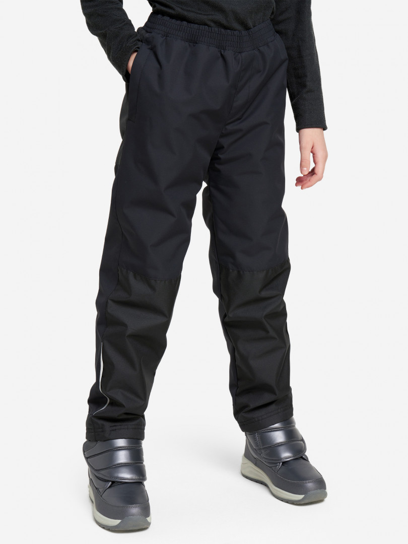 фото Брюки утепленные для девочек lassie sverker, черный