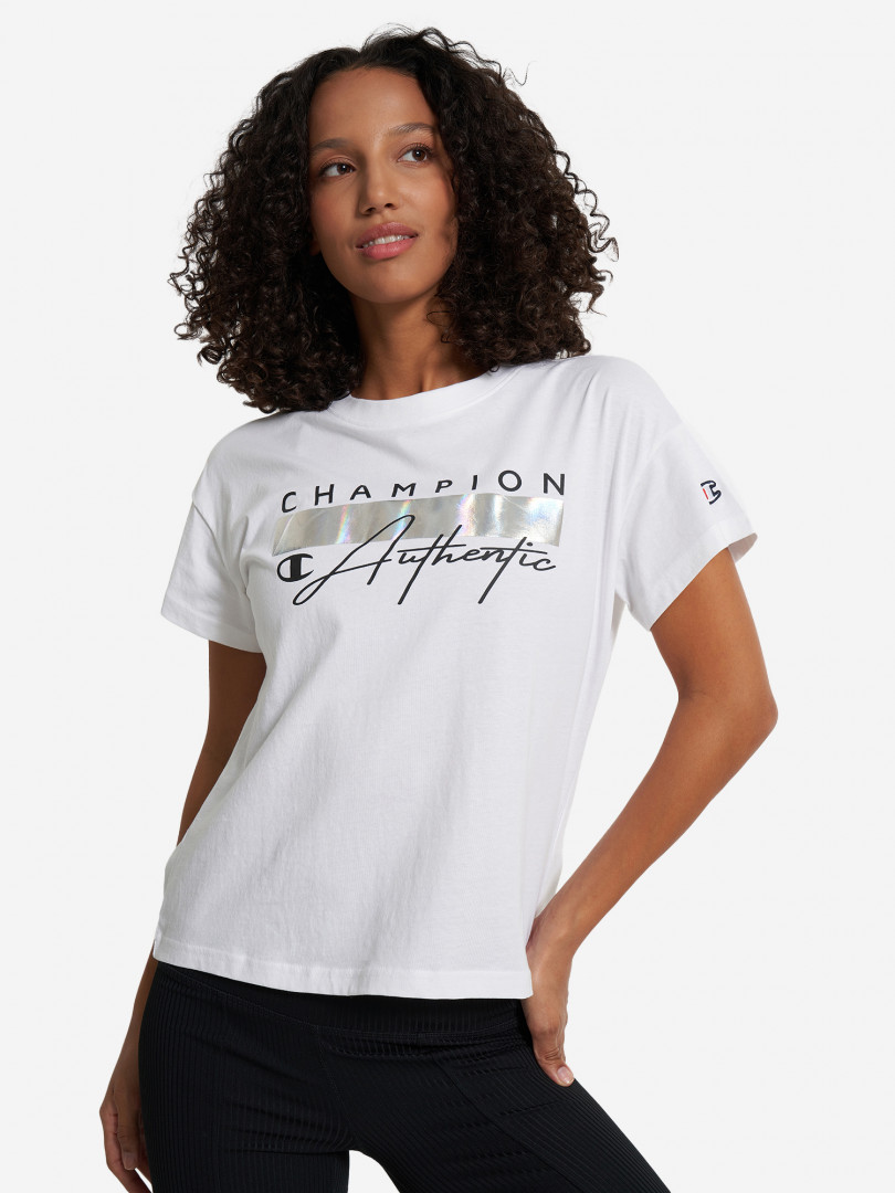 Футболка женская Champion Glossy Белый 1899₽