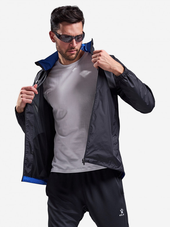 Ветровка мужская с капюшоном KELME Raincoat