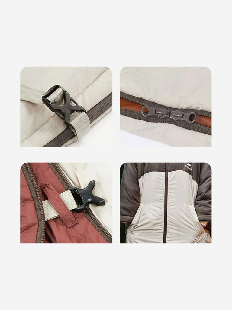 Спальный мешок-пончо Naturehike Multi-Purpose Cloak Sleeping Bag CNK2300SD019 Зеленый