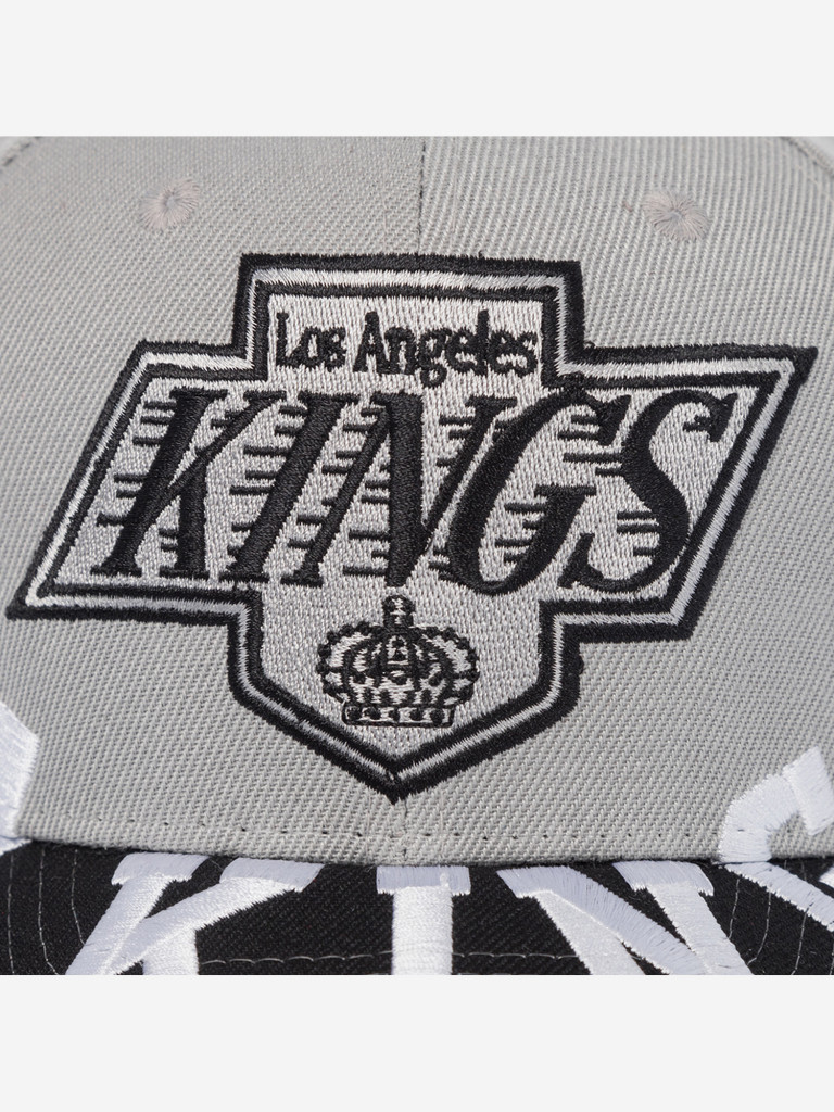 Бейсболка MITCHELL NESS HP10366-LAKGREY Los Angeles Kings NHL (серый)