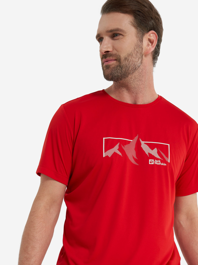 Футболка мужская Jack Wolfskin Peak Graphic