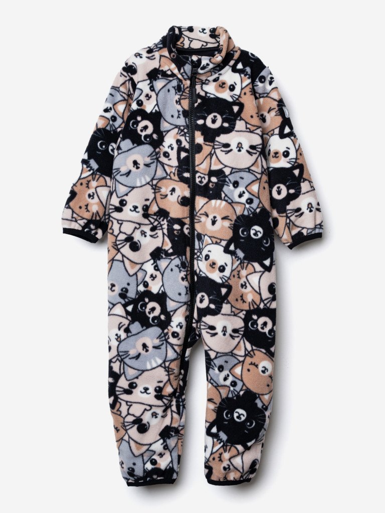 Комбинезон флисовый для девочек PlayToday