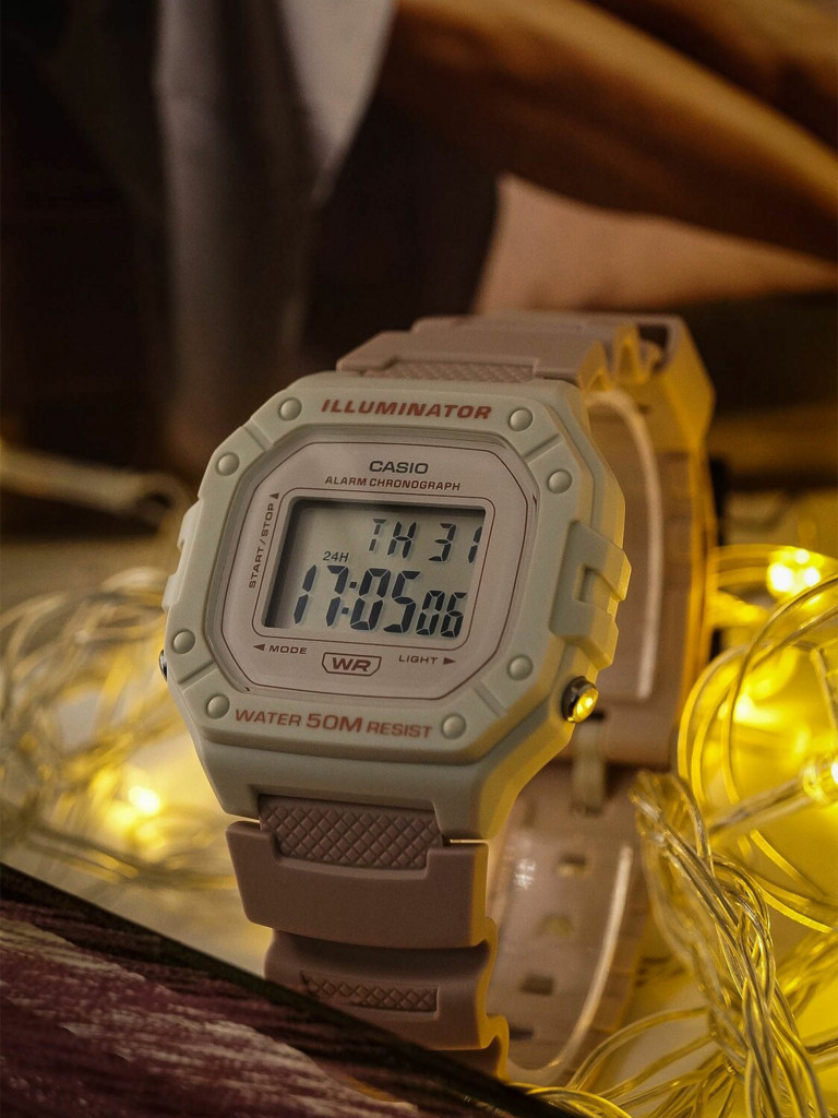Спортивные часы CASIO ILLUMINATOR W-218HC-4A2