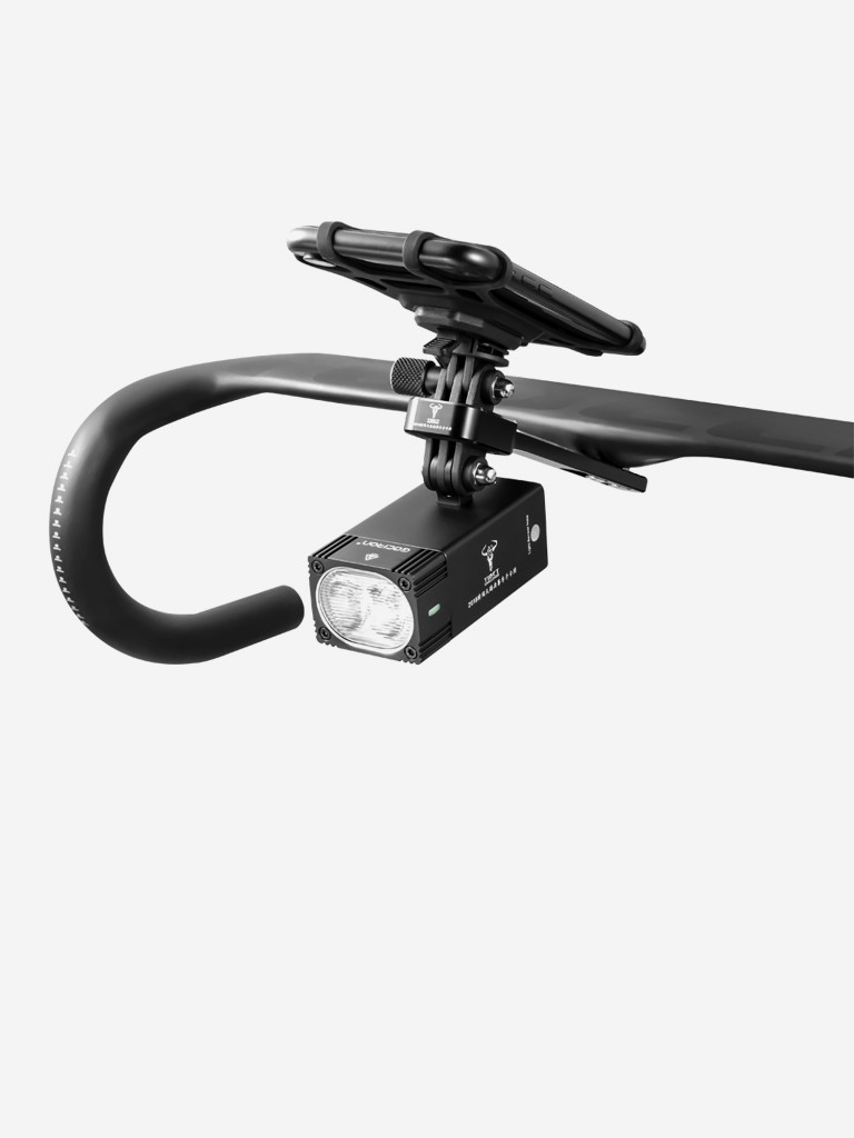 Многофункциональное крепление под аэро руль GACIRON H11 для велофонарей GACIRON, для Garmin, GoPro