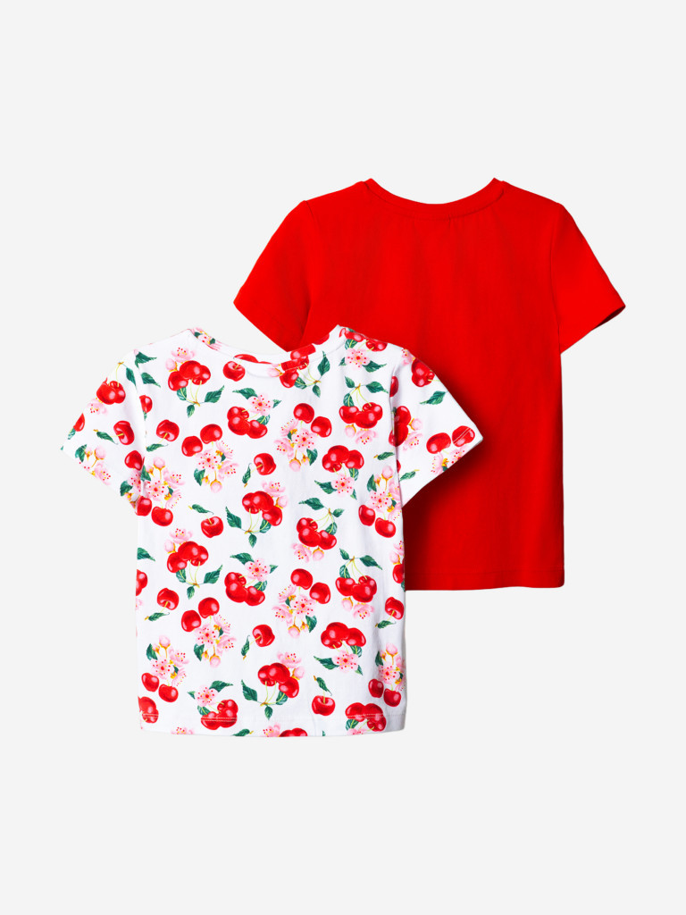 Футболка для девочки, 2 шт в комплекте PlayToday