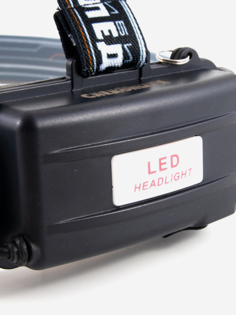 Фонарь налобный Сибирский Следопыт-Стильб, 1 Led + 4 Cob, zoom, аккумулятор 220В.