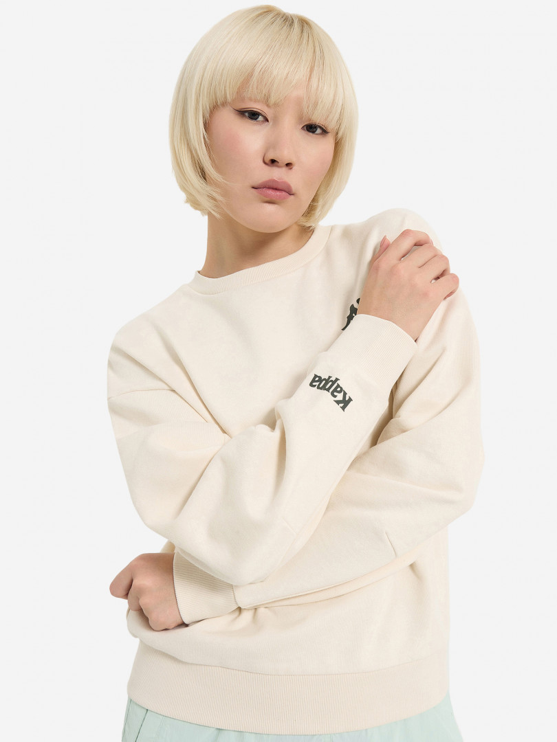 Свитшот женский Kappa Бежевый 4699₽