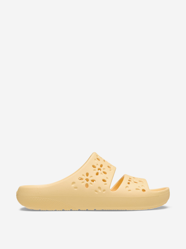Шлепанцы женские Crocs Classic Floral Cut Out