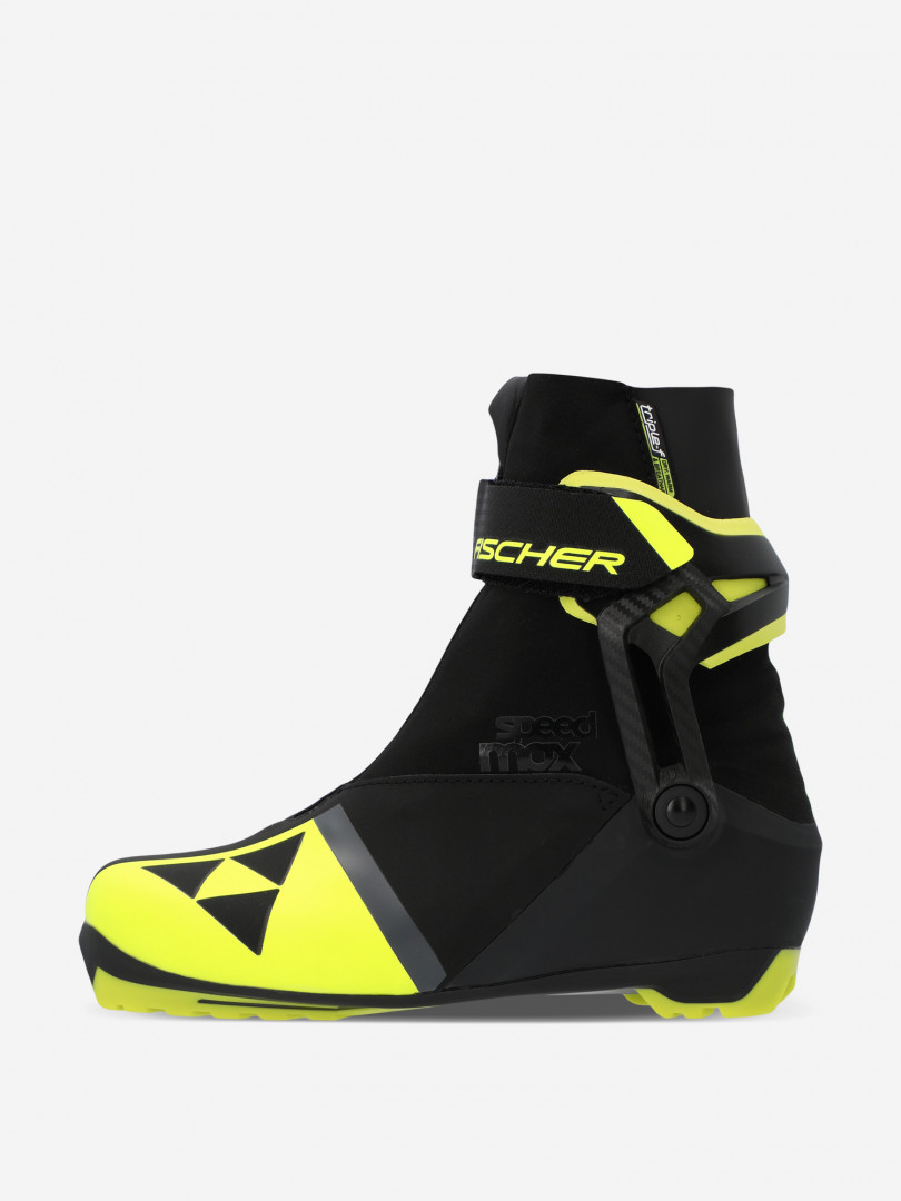 фото Ботинки для беговых лыж детские fischer speedmax skate, черный