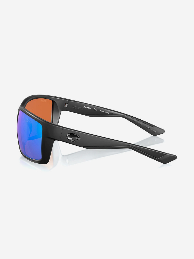 Очки поляризационные Costa Del Mar Reefton 580P, XL, regular fit, blackout/green mirror