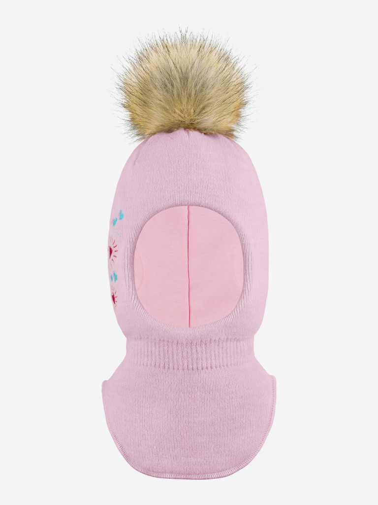 Шапка-шлем для девочки GUSTI GW25AC1226G-PINK
