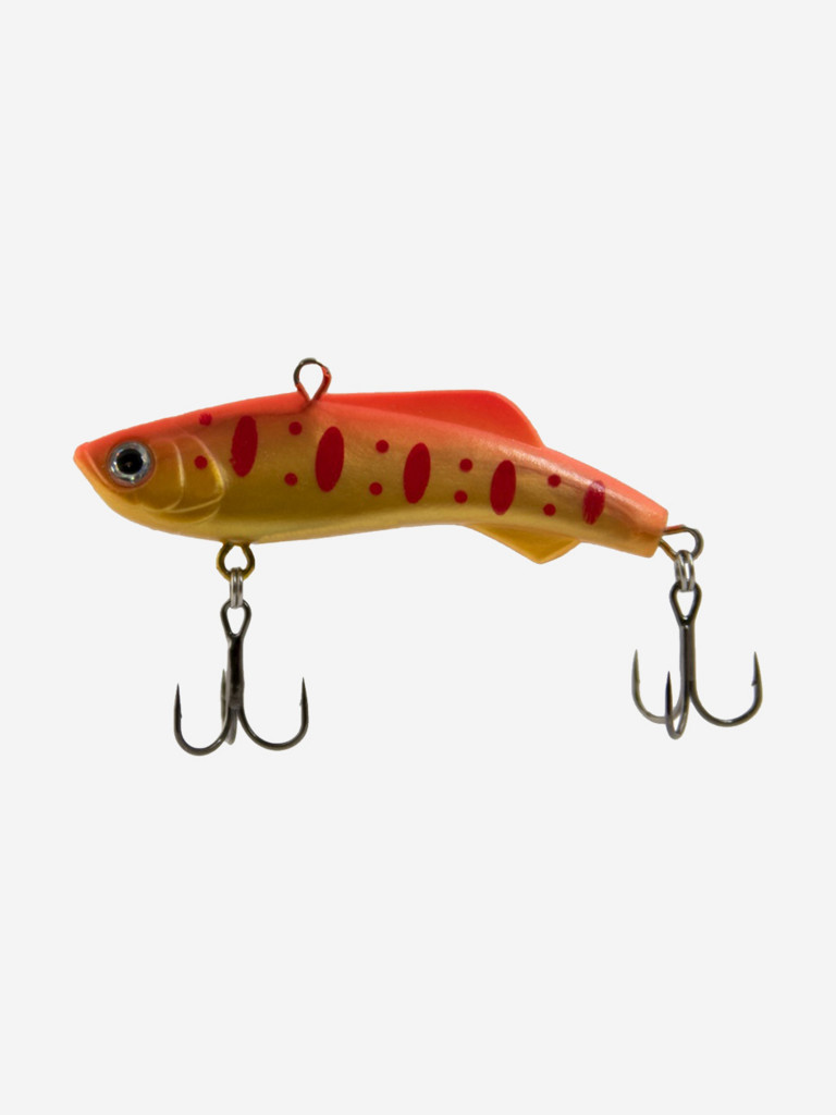 Виб (тонущий воблер) для зимней рыбалки ECOPRO Phantom 80мм 32г 037 Gold Blood